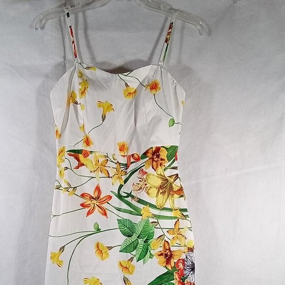 Lulumari Floral Pattern Midi Sundress Size M - Picture 2 of 12